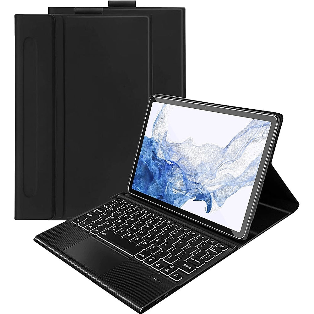 SaharaCase - Keyboard Case with TrackPad for Samsung Galaxy Tab S8 - Black_5