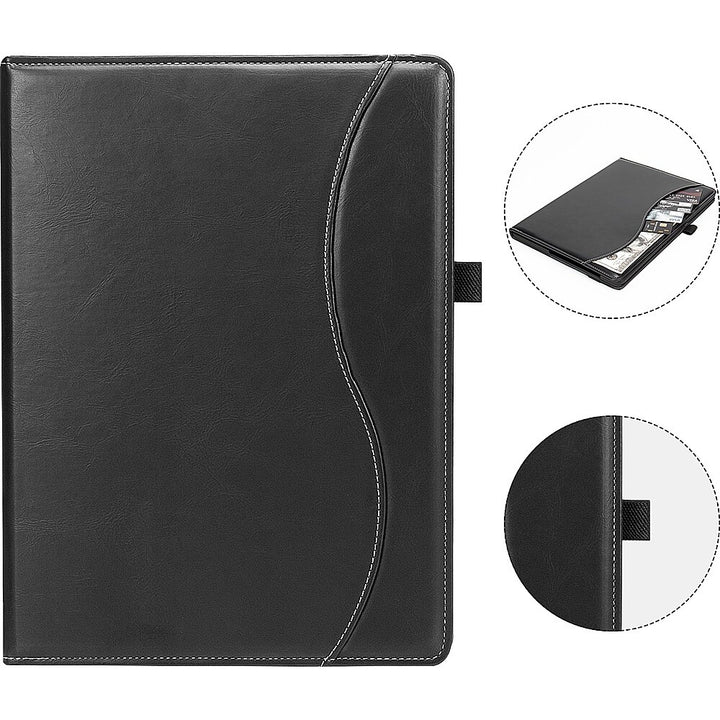 SaharaCase - Business Series Folio Case for Samsung Galaxy Tab S8+ and Tab S7 FE - Black_5