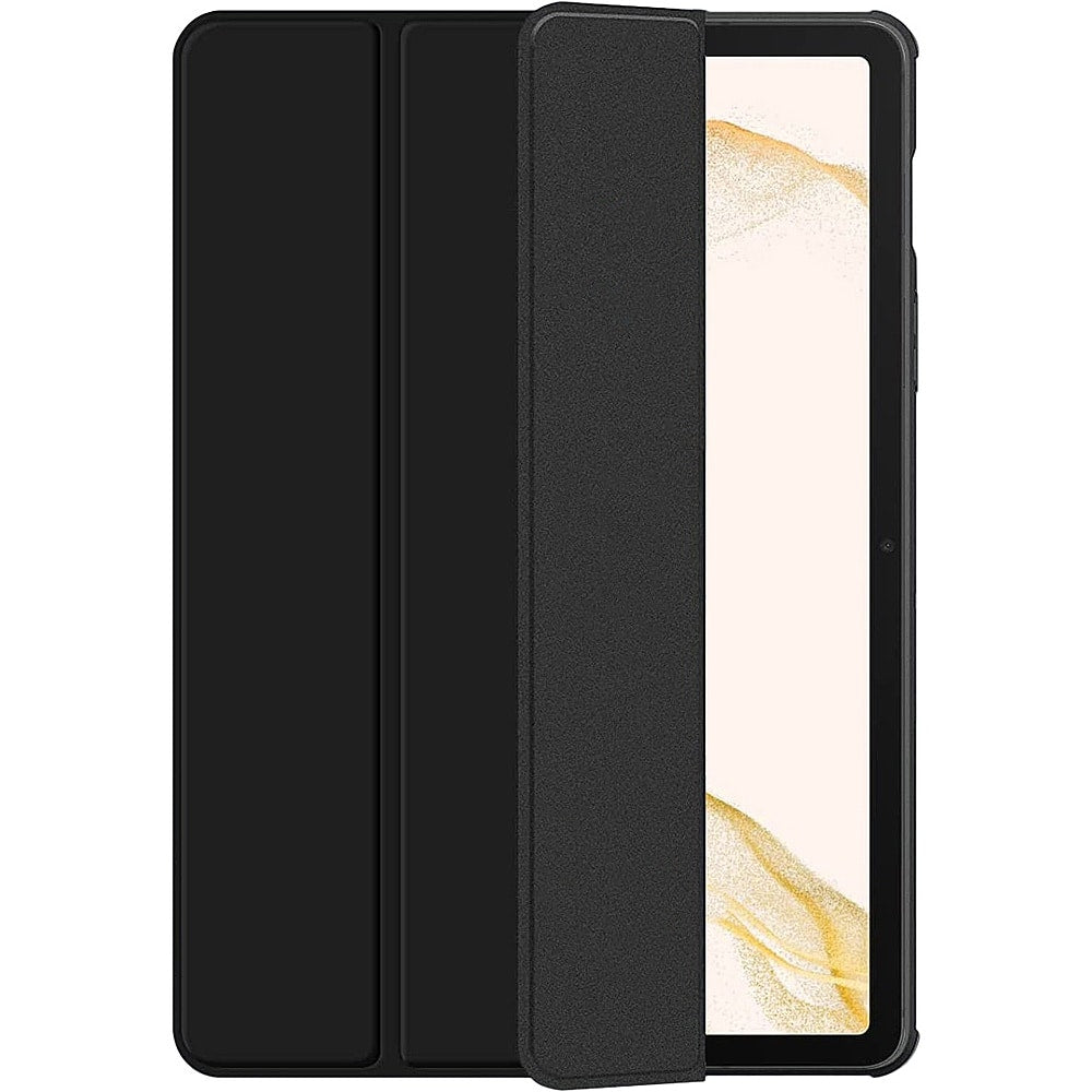 SaharaCase - Folio Case for Samsung Galaxy Tab S8 - Clear/Black_3