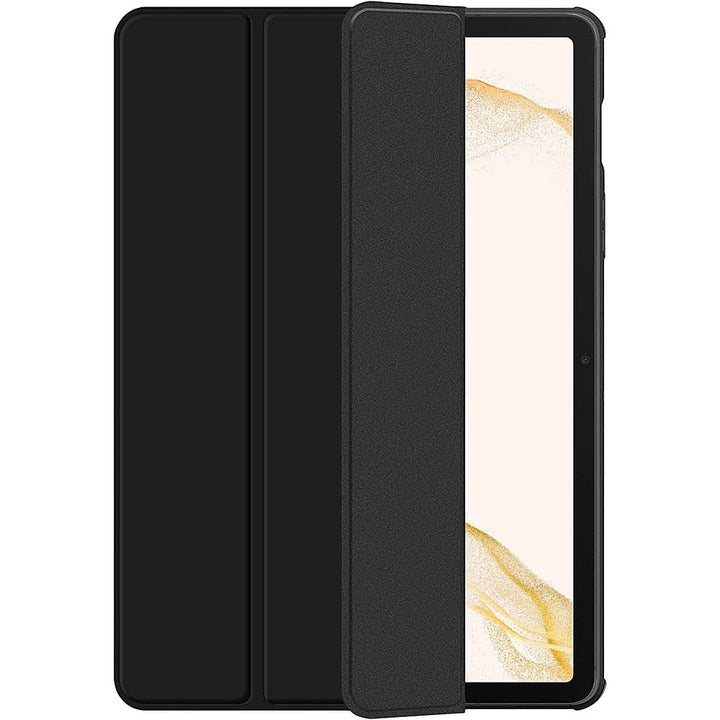 SaharaCase - Folio Case for Samsung Galaxy Tab S8 - Clear/Black_3