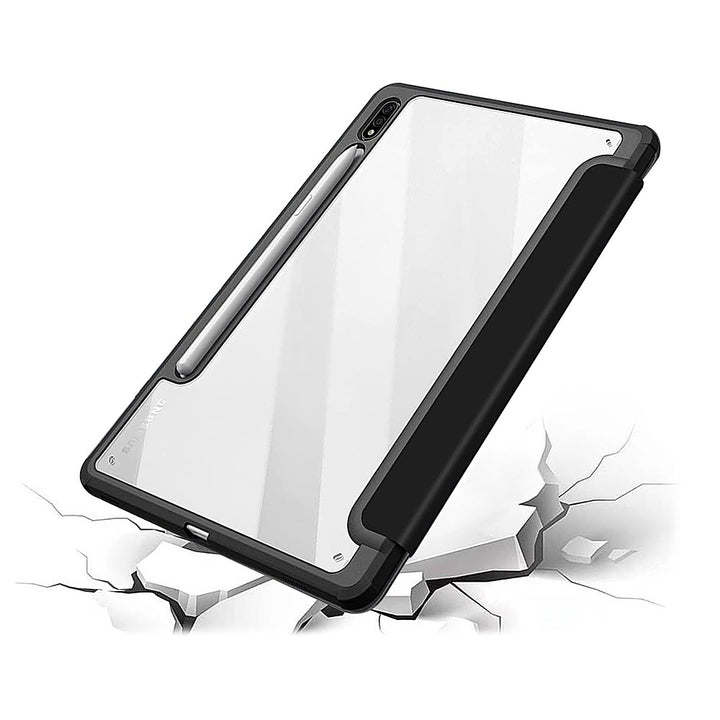 SaharaCase - Folio Case for Samsung Galaxy Tab S8 - Clear/Black_2