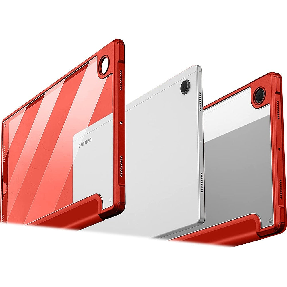 SaharaCase - Folio Case for Samsung Galaxy Tab A8 - Red_2