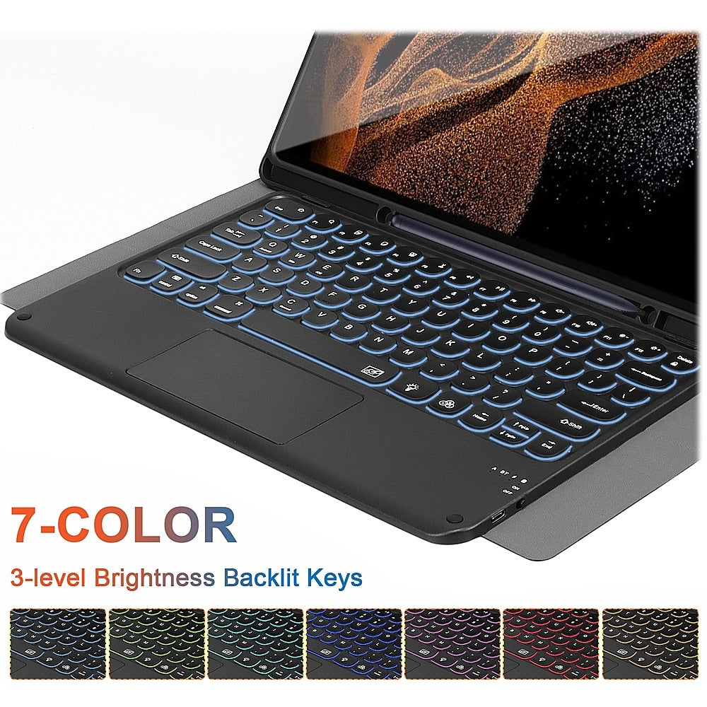 SaharaCase - Keyboard Case for Samsung Galaxy Tab S8 Ultra - Black_4