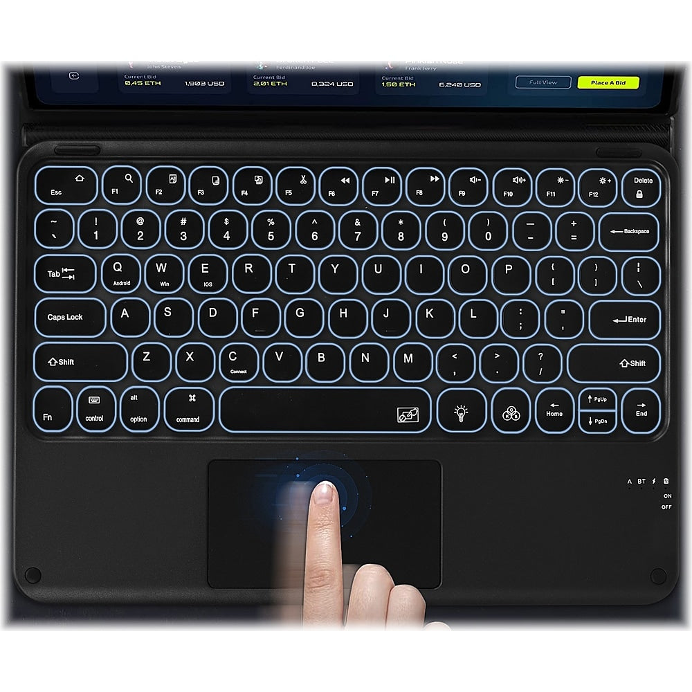 SaharaCase - Keyboard Case for Samsung Galaxy Tab S8 Ultra - Black_2
