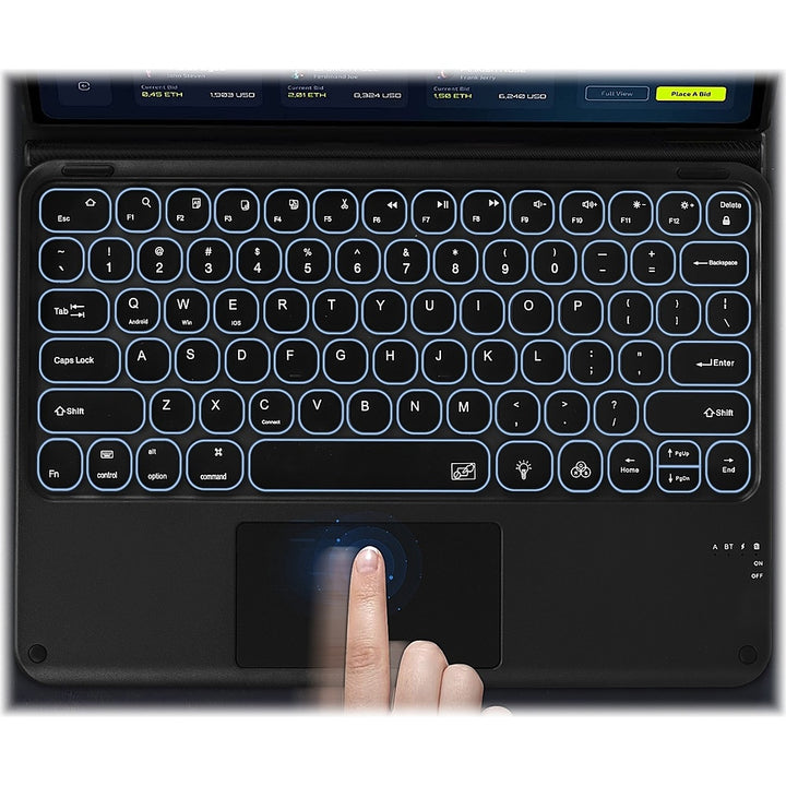 SaharaCase - Keyboard Case for Samsung Galaxy Tab S8 Ultra - Black_2