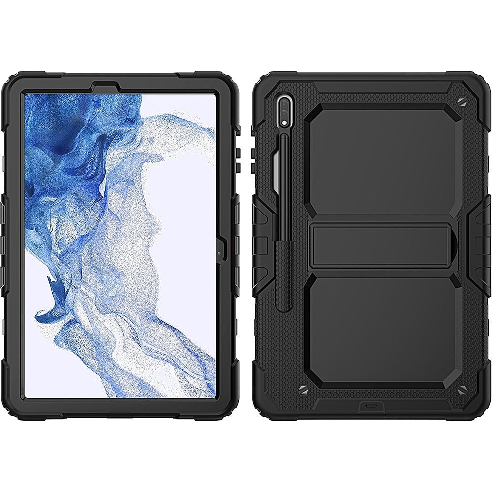 SaharaCase - Defense Series Case for Samsung Galaxy Tab S8 - Black_4
