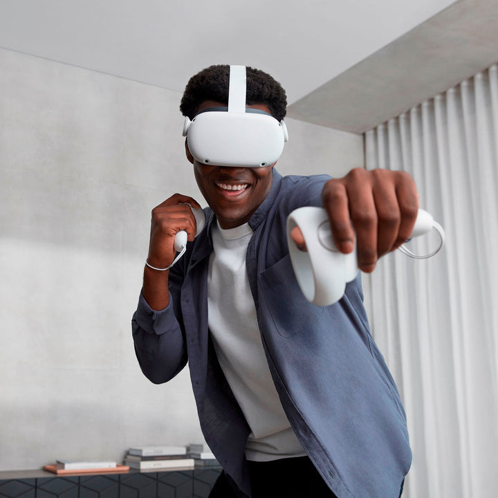 Meta - Quest 2 Advanced All-In-One Virtual Reality Headset - 256GB - Renewed_3