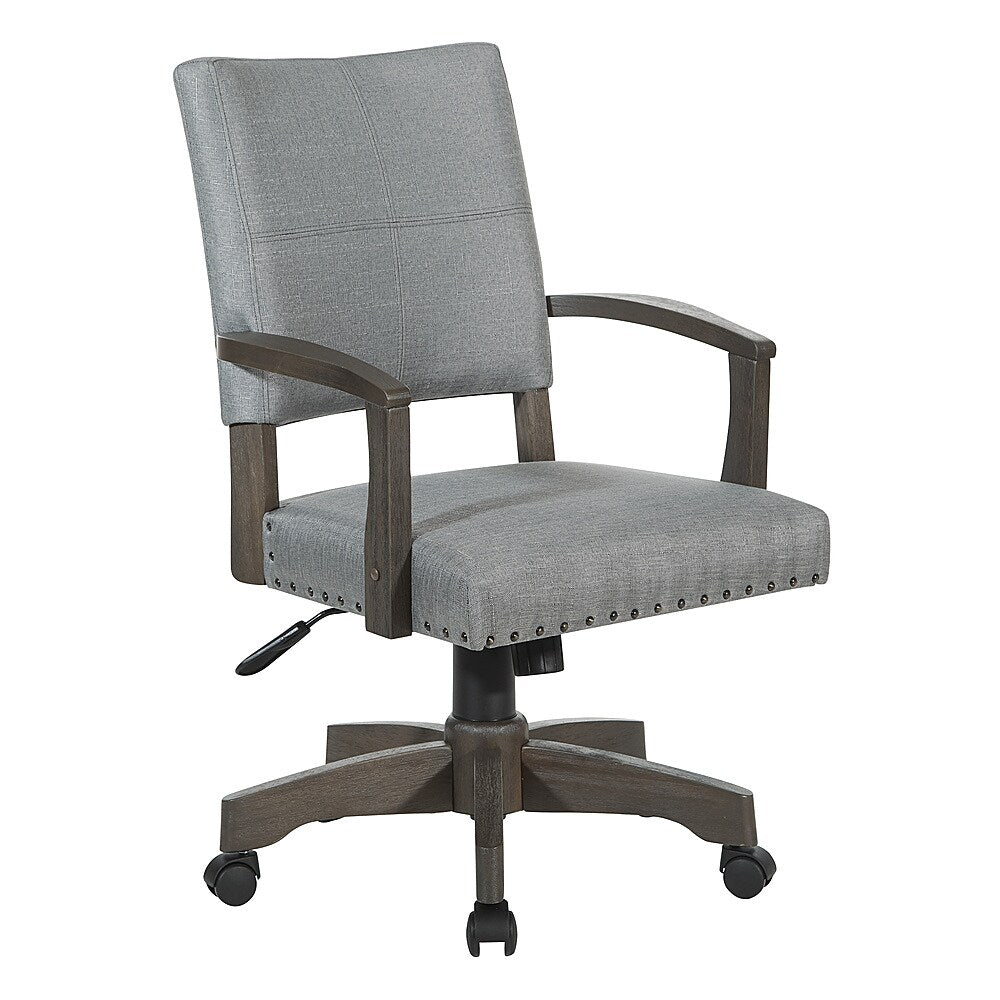 OSP Home Furnishings - Santina Bankers Chair - Gray_1