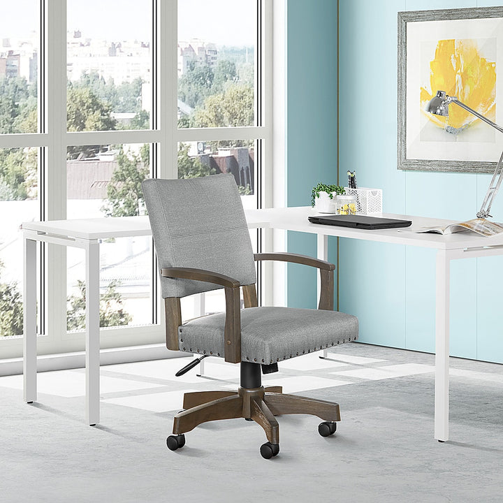OSP Home Furnishings - Santina Bankers Chair - Gray_5