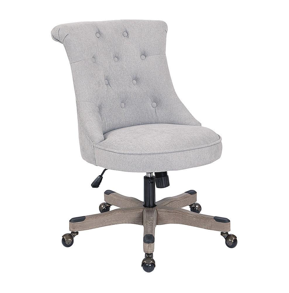 OSP Home Furnishings - Hannah Tufted Office Chair - Fog_1
