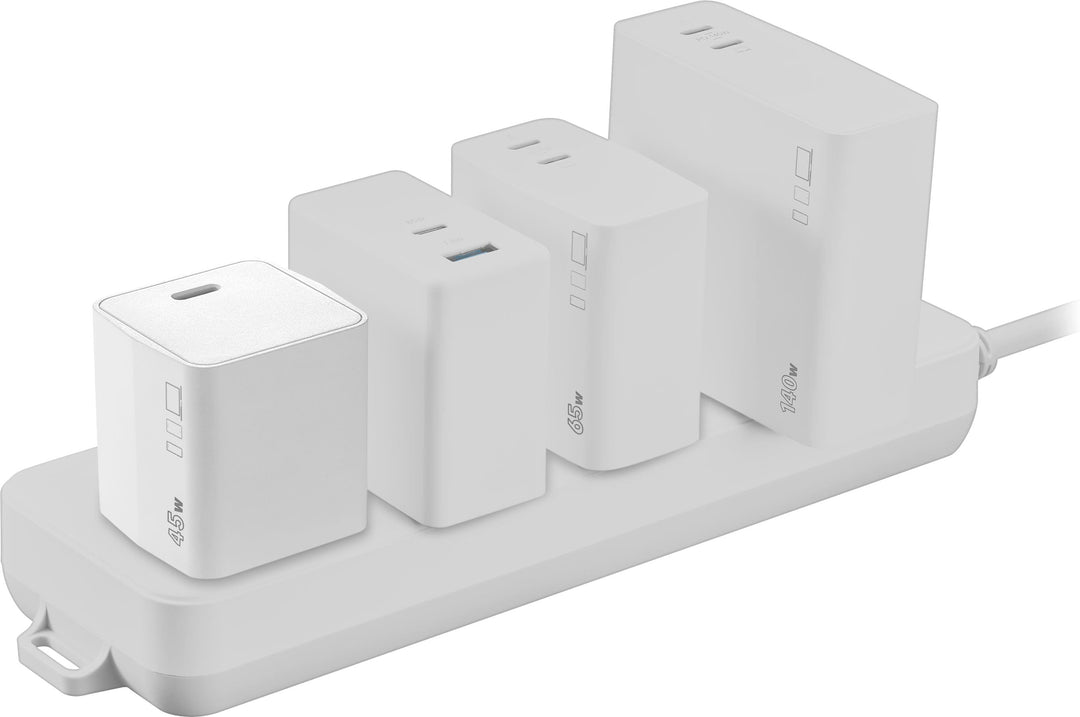 Insignia™ - 45W USB-C Compact Wall Charger for Chromebook and Other USB-Devices - White_1