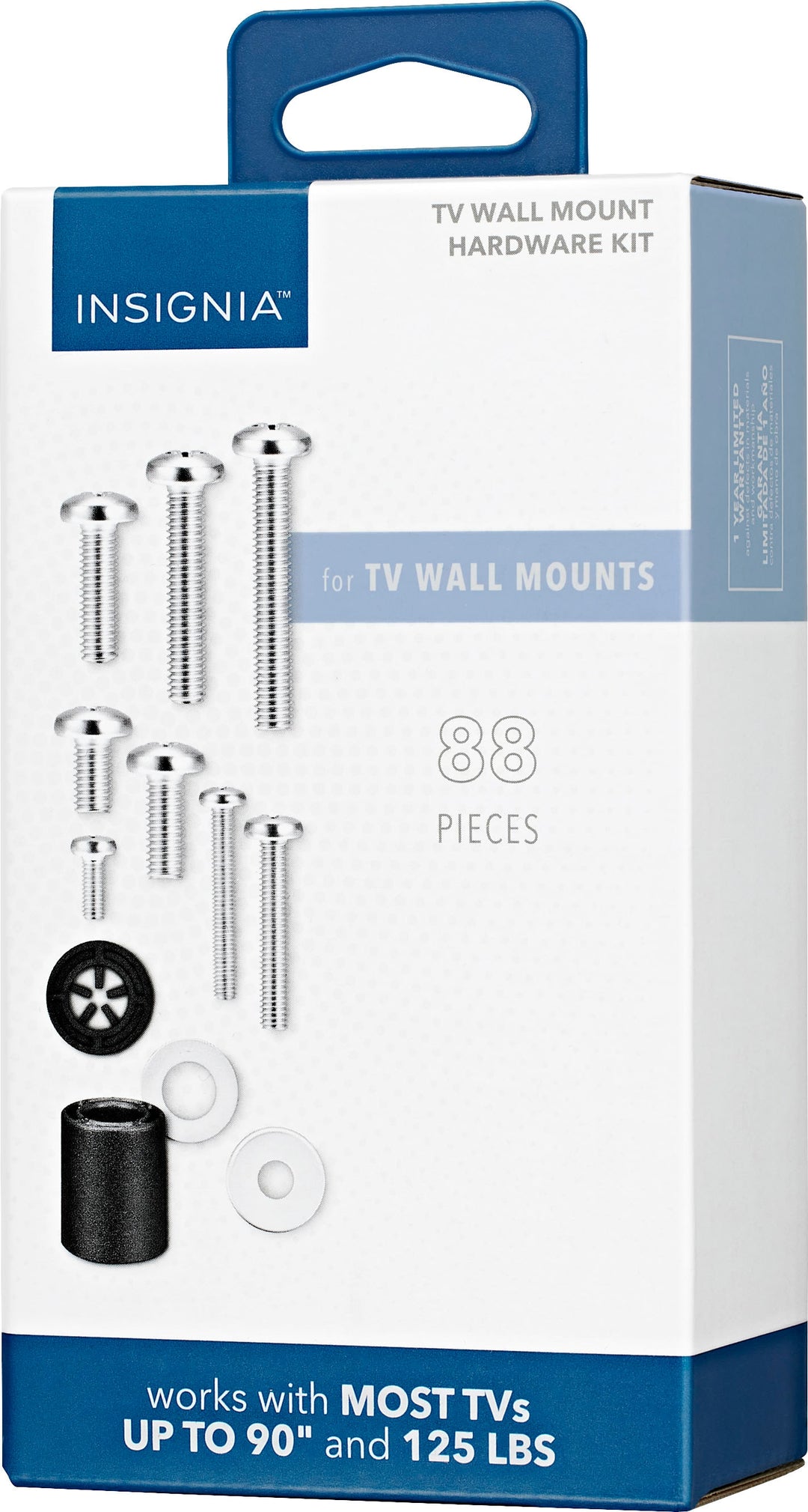 Insignia™ - TV Wall Mount Hardware Kit - Silver_2