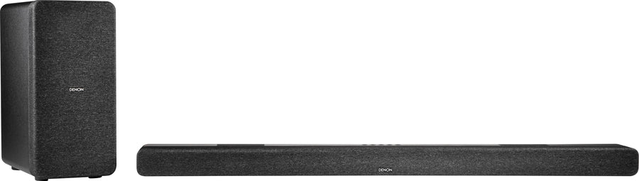 Denon - Soundbar with Wireless Subwoofer and Dolby Atmos, Bluetooth - Black_0