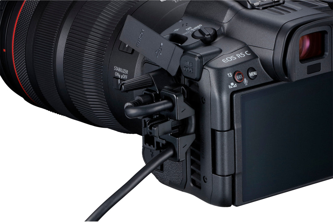 Canon - EOS R5 C  8K Video Mirrorless Cinema Camera (Body Only) - Black_3