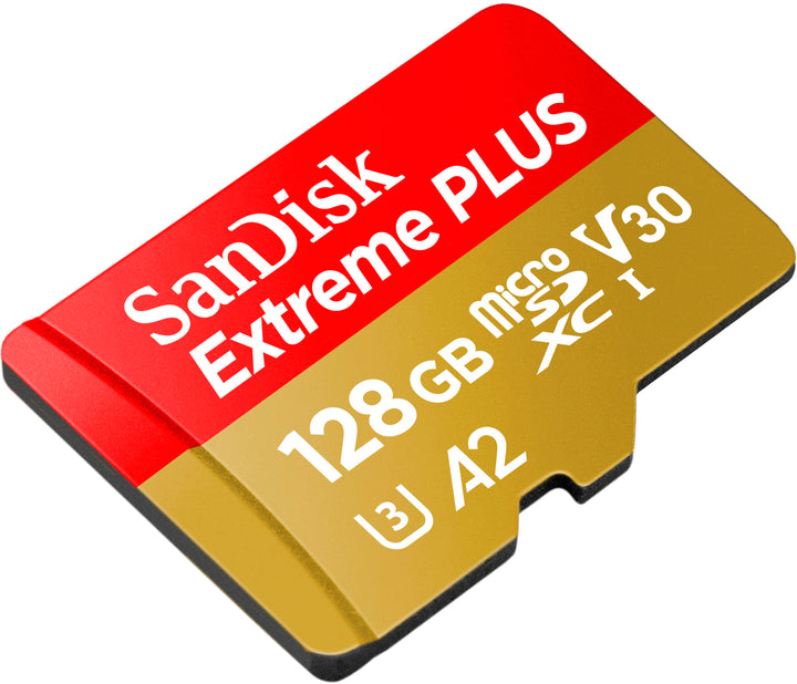 SanDisk - Extreme PLUS 128GB MicroSDXC UHS-I Memory Card_4