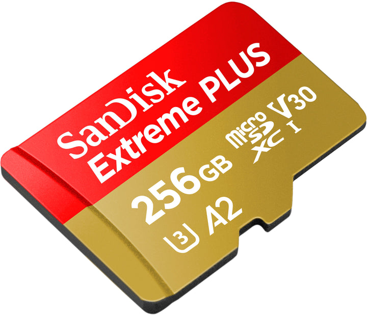 SanDisk - Extreme PLUS 256GB microSDXC UHS-I Memory Card_4