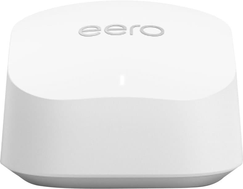 eero - 6+ AX3000 Dual-Band Mesh Wi-Fi 6 Router - White_0