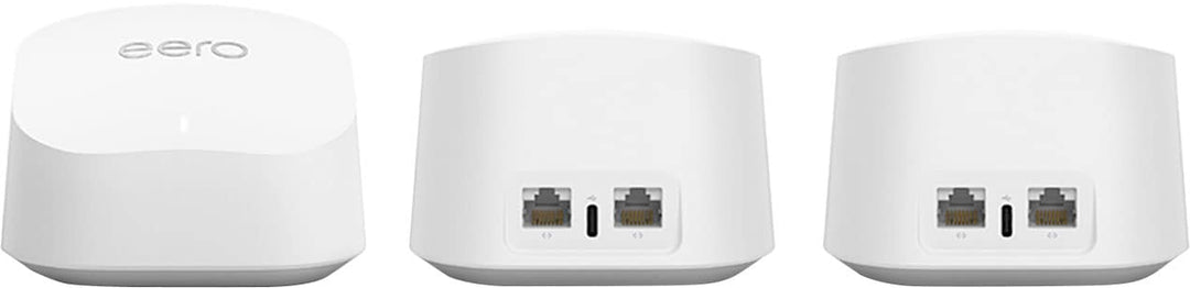 eero - 6+ AX3000 Dual-Band Mesh Wi-Fi 6 System (3-pack) - White_1
