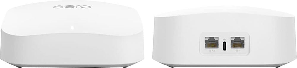 eero - Pro 6E AX5400 Tri-Band Mesh Wi-Fi 6E Router - White_1