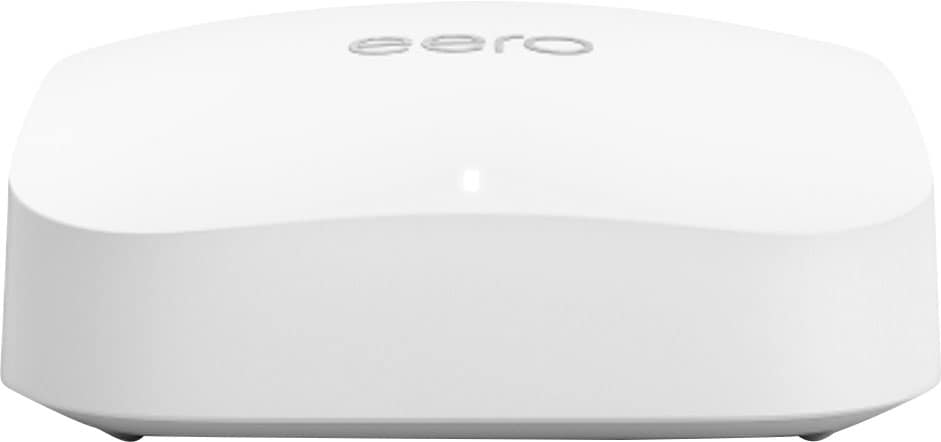 eero - Pro 6E AX5400 Tri-Band Mesh Wi-Fi 6E Router - White_0