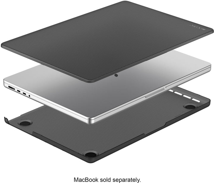 Incase - Hardshell Dot Case for the MacBook Pro 14"  2021 - Black_3
