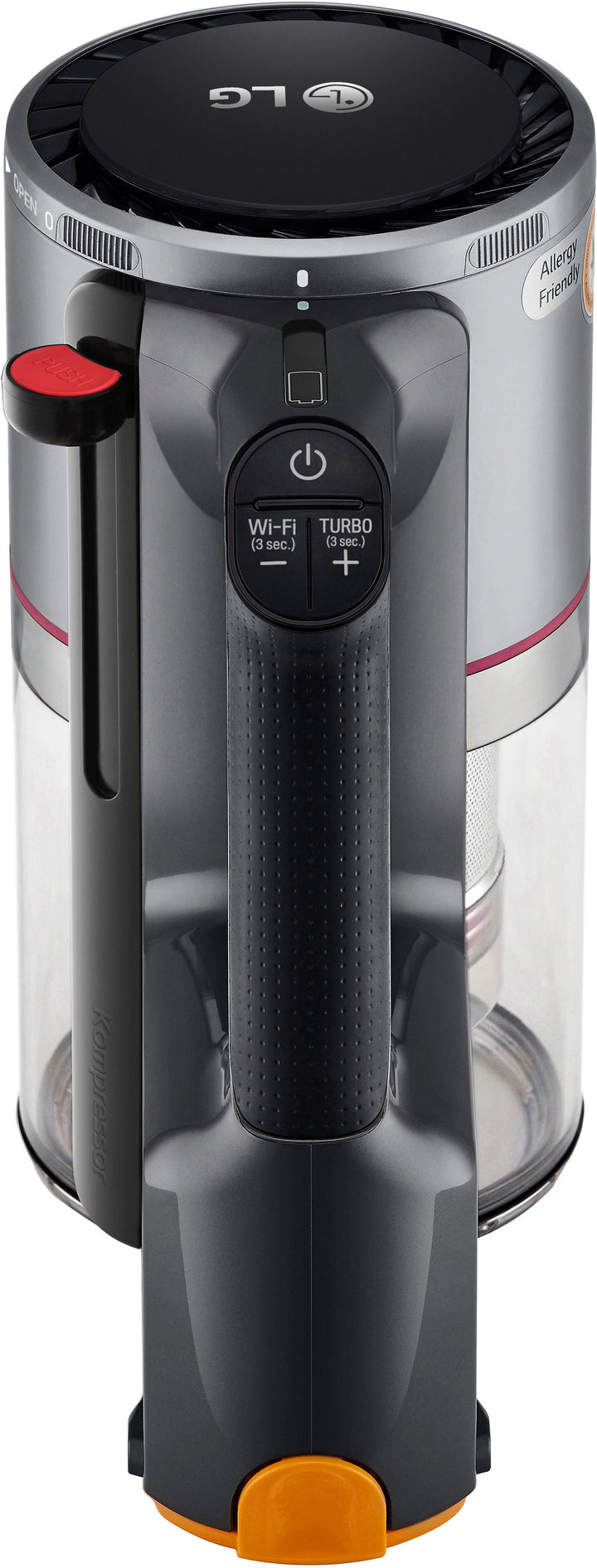 LG - CordZero Cordless Stick Vacuum with Kompressor technology - Matte Silver_6