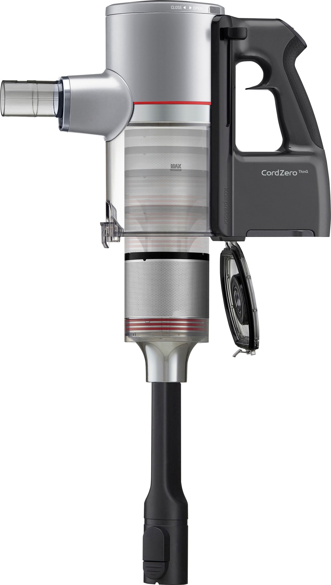 LG - CordZero Cordless Stick Vacuum with Kompressor technology - Matte Silver_13