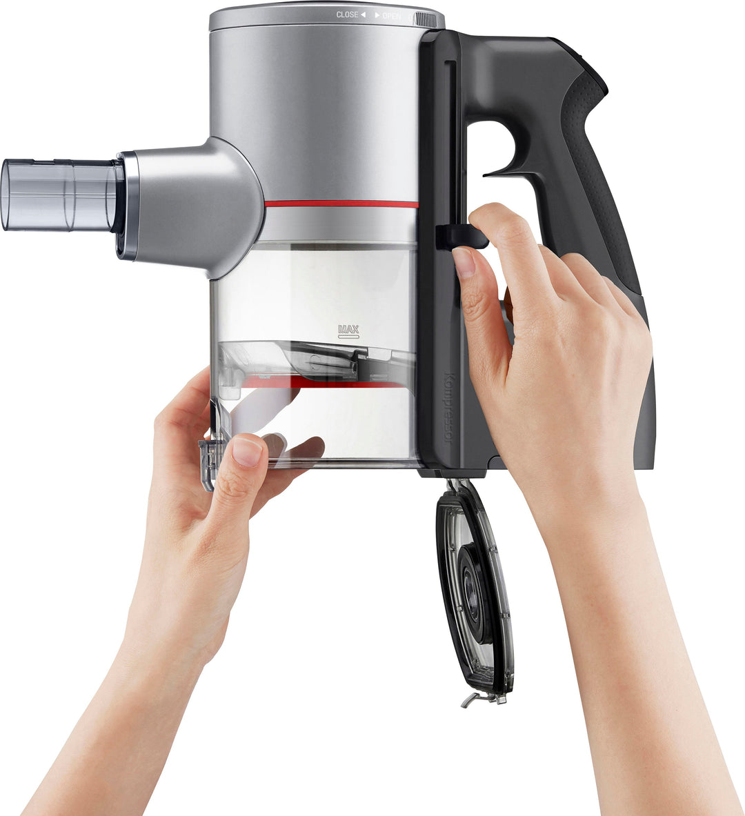 LG - CordZero Cordless Stick Vacuum with Kompressor technology - Matte Silver_20