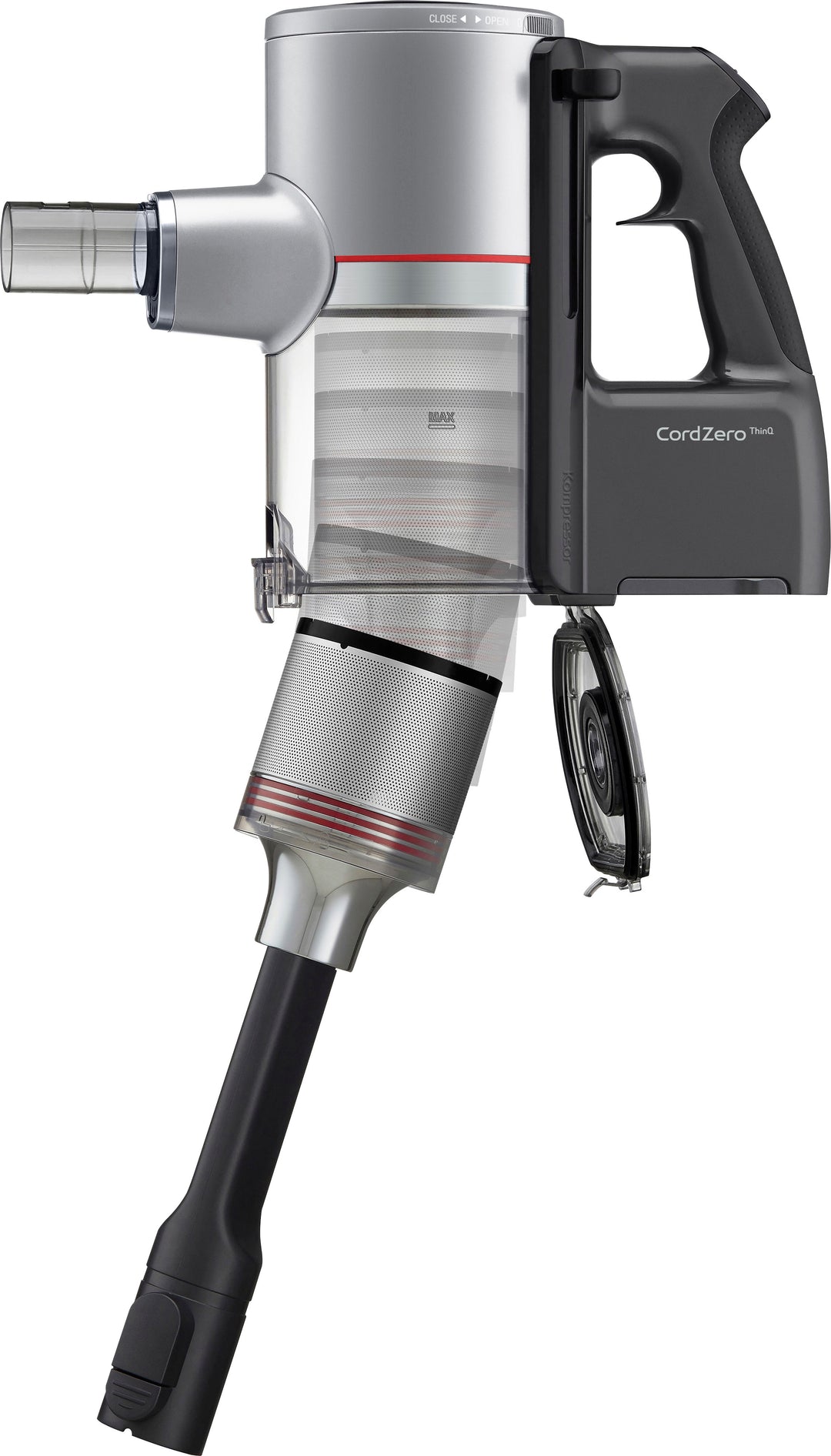 LG - CordZero Cordless Stick Vacuum with Kompressor technology - Matte Silver_21