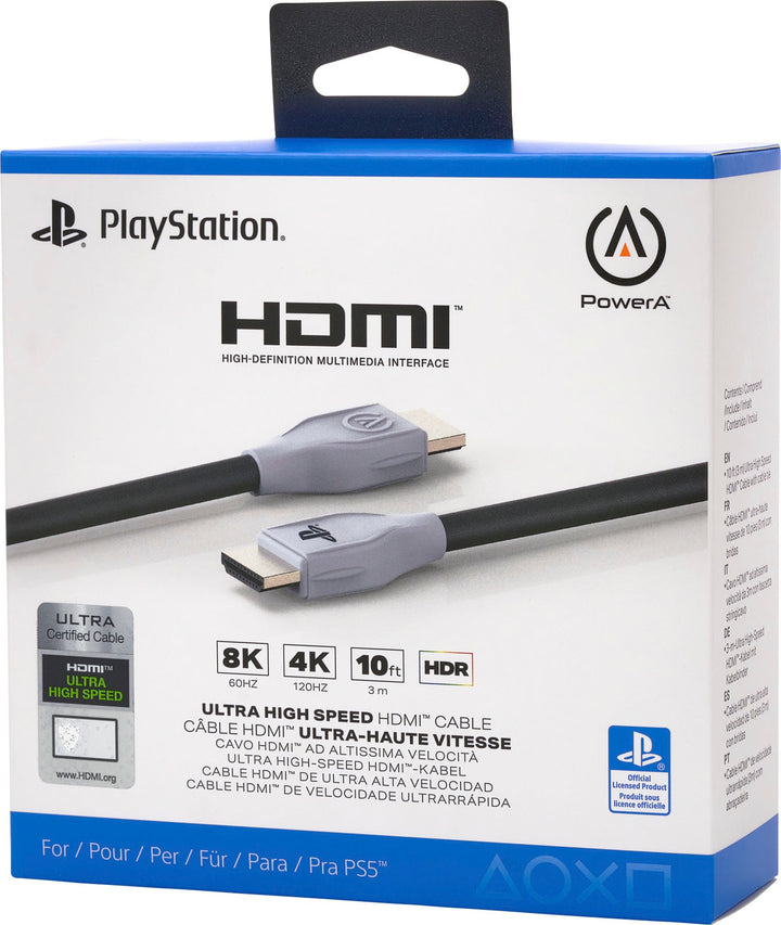 PowerA - Ultra High Speed HDMI 2.1 Cable for PS5 - Ultra HDMI for PS5_4