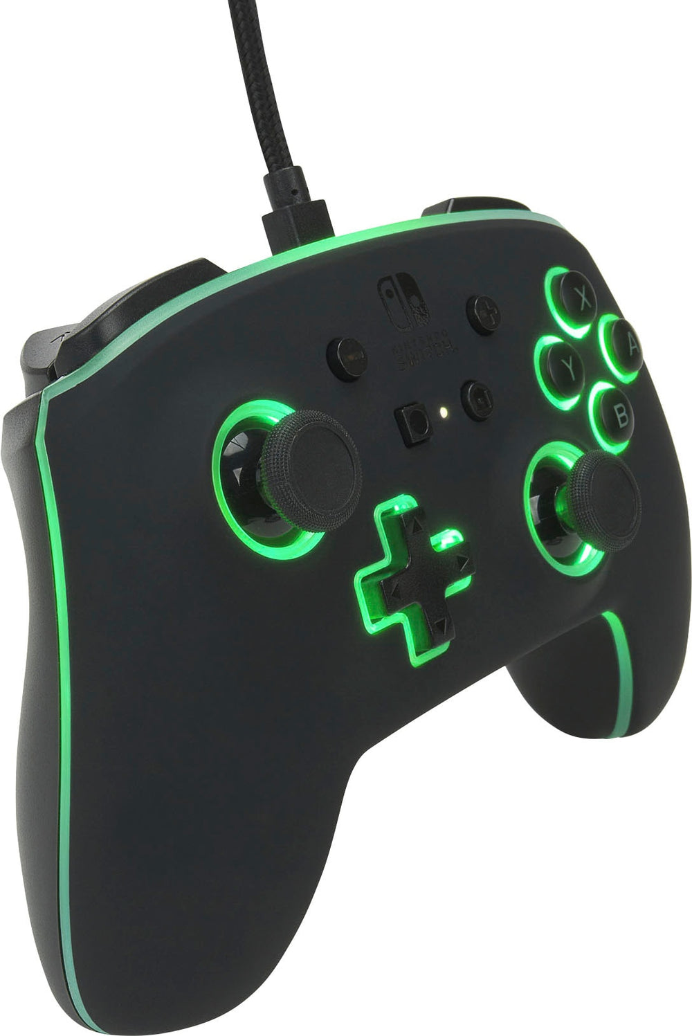 PowerA - Spectra Enhanced Wired Controller for Nintendo Switch - Black LED_1