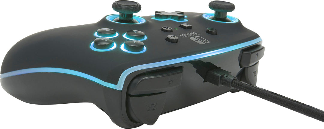 PowerA - Spectra Enhanced Wired Controller for Nintendo Switch - Black LED_4