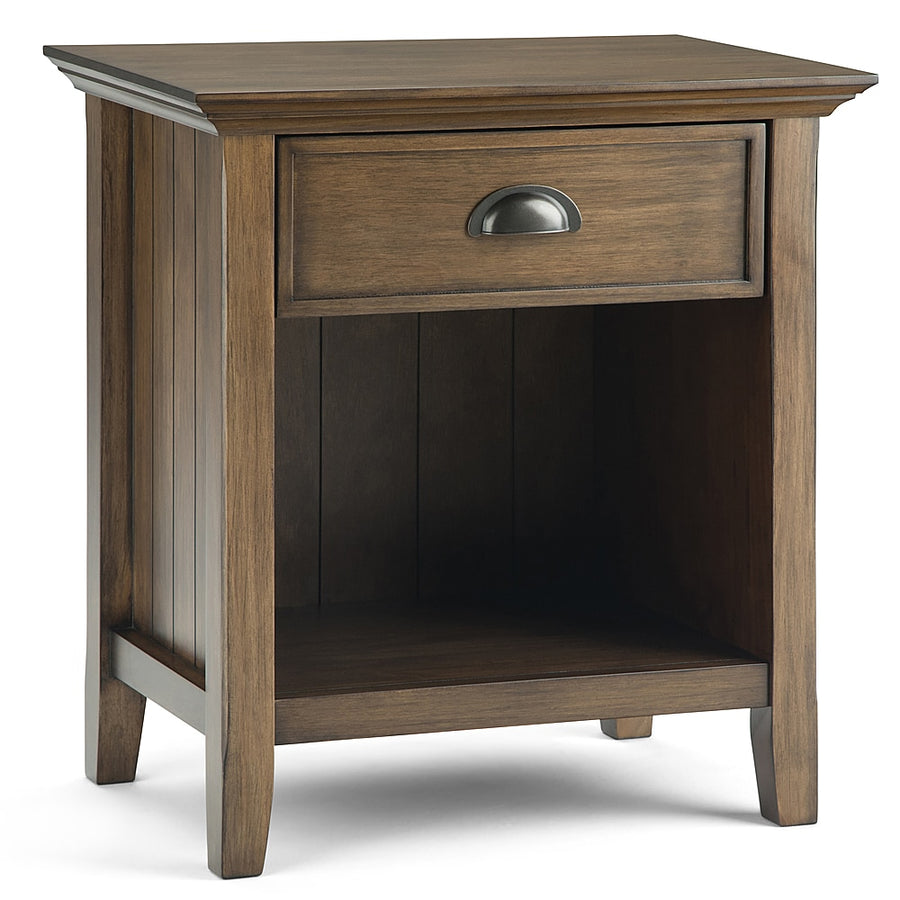 Simpli Home - Acadian Bedside Table - Rustic Natural Aged Brown_0