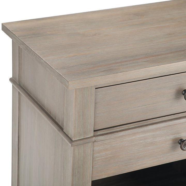 Simpli Home - Carlton Bedside Table - Distressed Grey_6