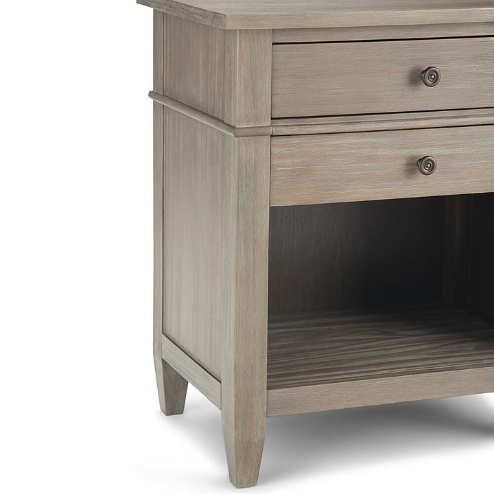 Simpli Home - Carlton Bedside Table - Distressed Grey_4