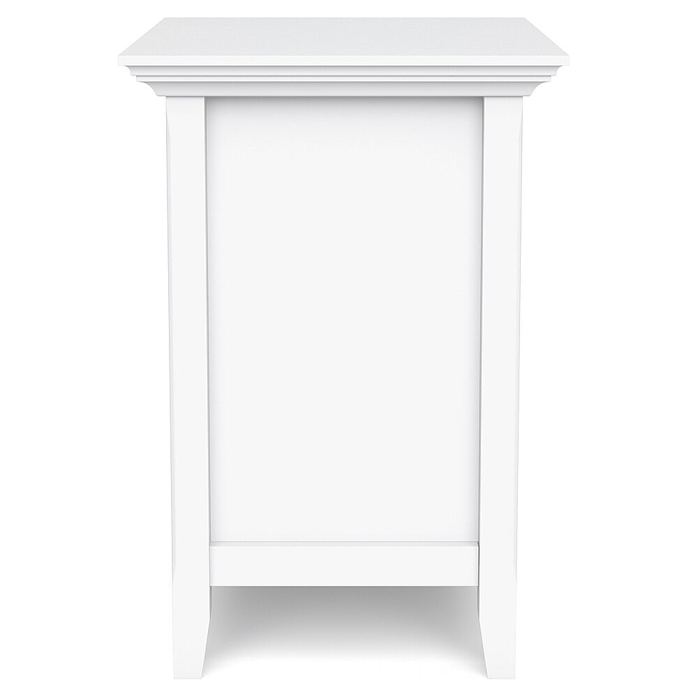Simpli Home - Amherst Bedside Table - White_7