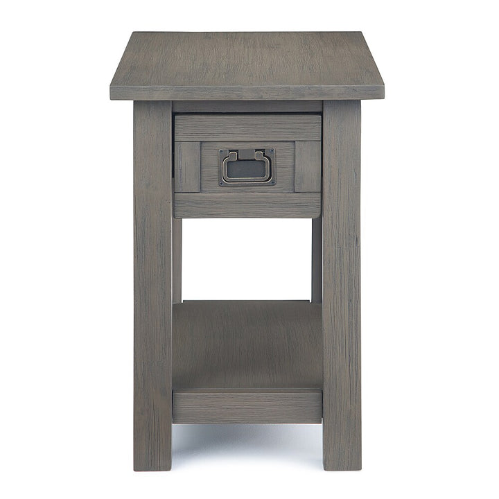 Simpli Home - Monroe Narrow Side Table - Farmhouse Grey_2