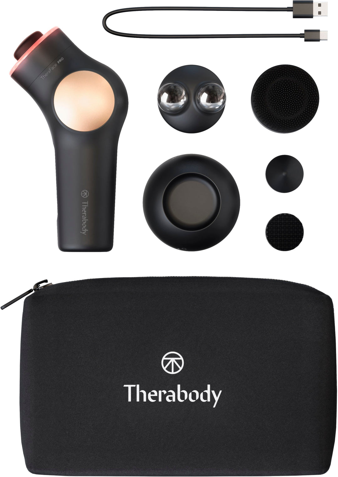 Therabody - TheraFace PRO 6-in-1 Facial Health Device - Black_9