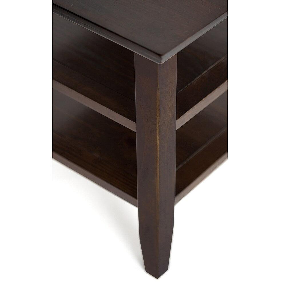 Simpli Home - Acadian Narrow Side Table - Brunette Brown_5