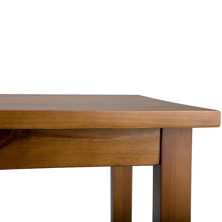 Simpli Home - Warm Shaker Console Sofa Table - Light Golden Brown_3