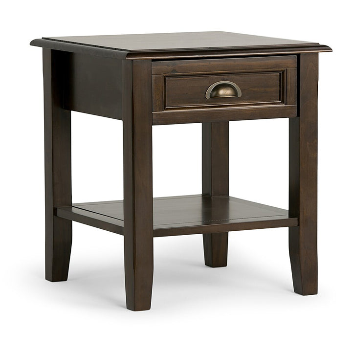 Simpli Home - Burlington End Table - Mahogany Brown_1