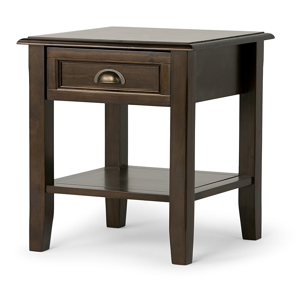 Simpli Home - Burlington End Table - Mahogany Brown_0