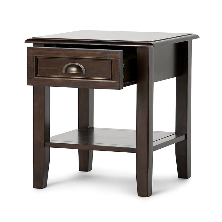 Simpli Home - Burlington End Table - Mahogany Brown_10