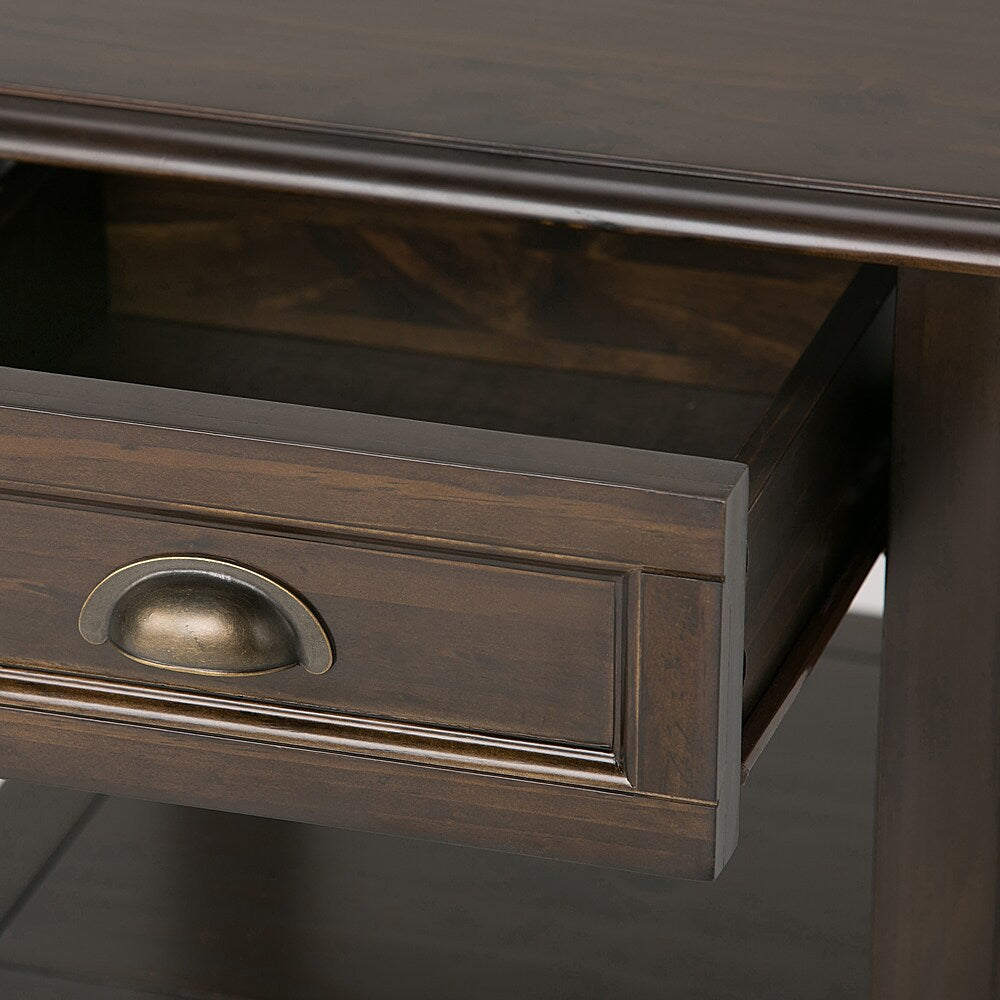 Simpli Home - Burlington End Table - Mahogany Brown_8