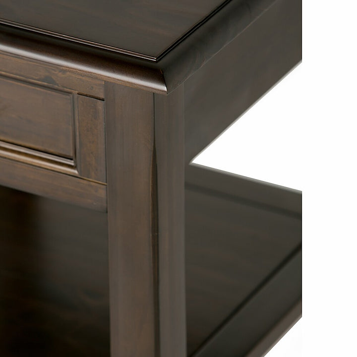 Simpli Home - Burlington End Table - Mahogany Brown_7