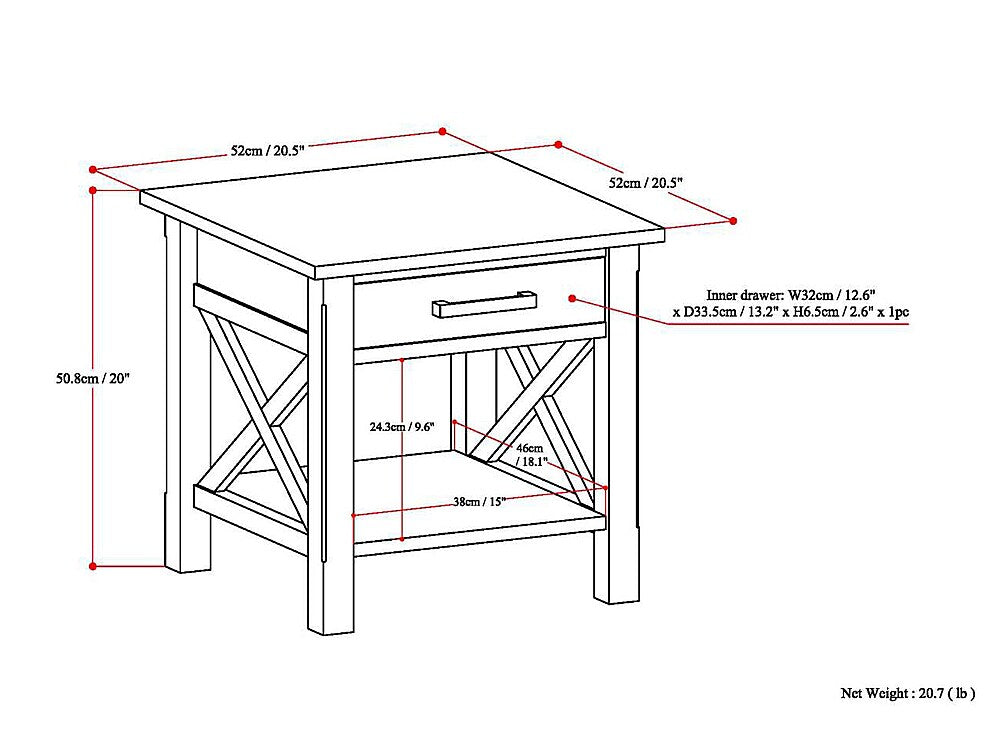 Simpli Home - Kitchener End Table - Black_3