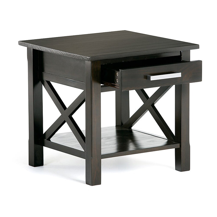 Simpli Home - Kitchener End Table - Hickory Brown_6