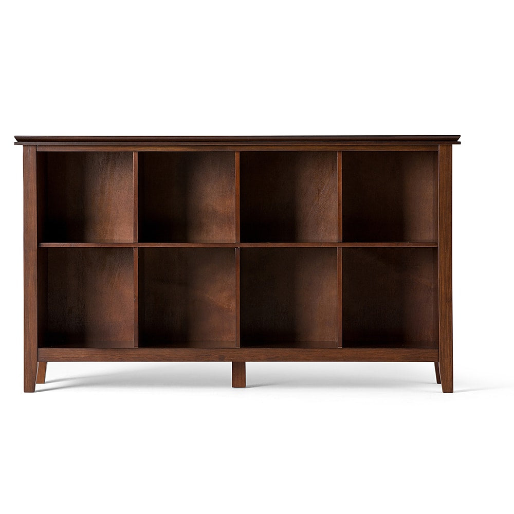 Simpli Home - Artisan 8 Cube Storage Sofa Table - Russet Brown_2