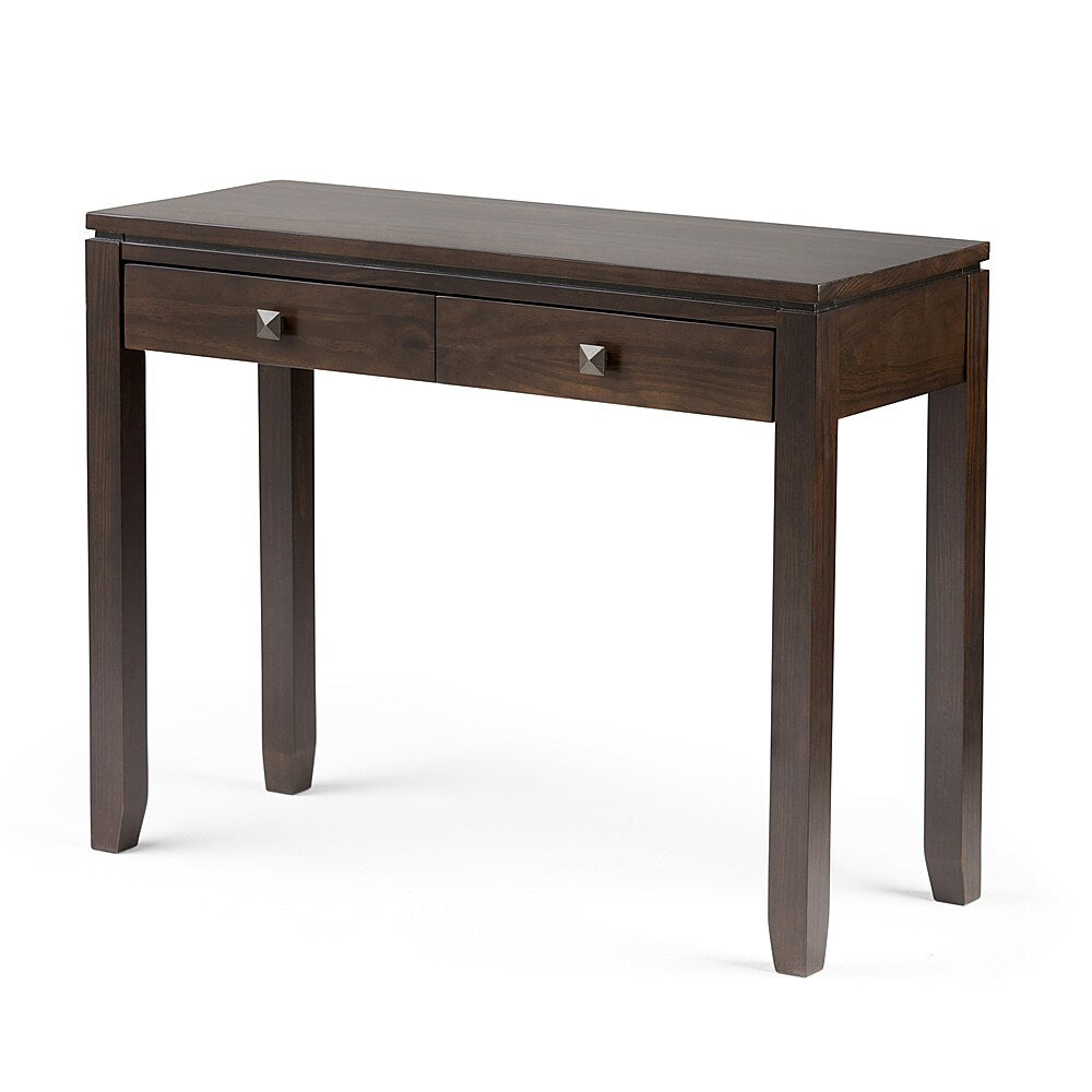 Simpli Home - Cosmopolitan Console Sofa Table - Mahogany Brown_1