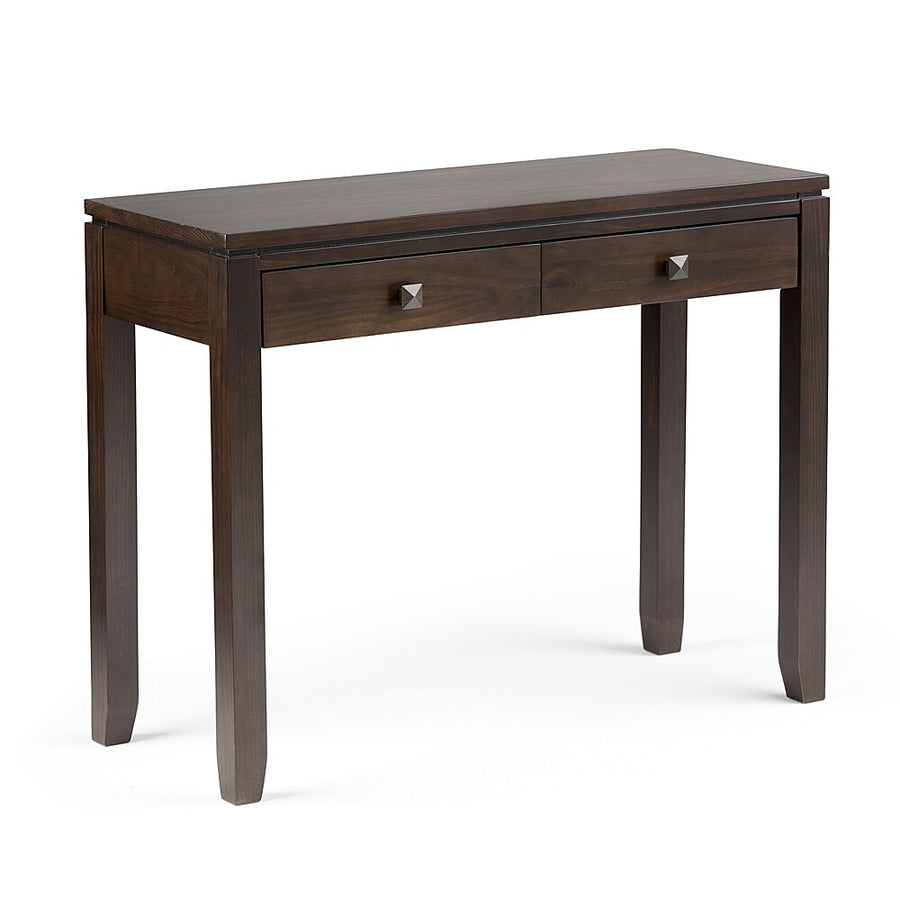 Simpli Home - Cosmopolitan Console Sofa Table - Mahogany Brown_0